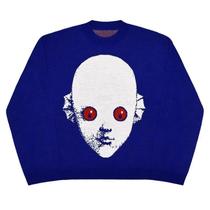 Suéter Oversized Y2K Gótico Para Mulheres, Pullover De Inverno Com Gráficos Vintage, Jumper De Manga Suéter Oversized Y2K Gótico Para Mulheres, Pullover De Inverno Com Gráficos Vintage, Jumper De Manga