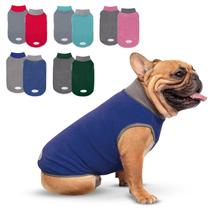 Suéter para cães Cheollo Fleece, pacote com 2 unidades, super elástico e reflexivo