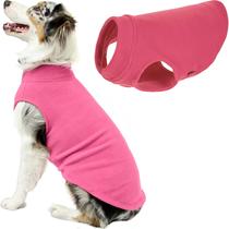 Suéter para cães, colete de lã elástico Gooby, rosa, tamanho 6G