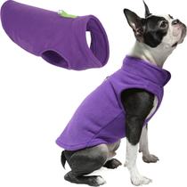 Suéter para cães, colete de lã Gooby, pulôver quente, lavanda, para uso médio Suéter para cães, colete de lã Gooby, pulôver quente, lavanda, para uso médio