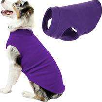 Suéter para cães Gooby Stretch Fleece Colete Violeta 4G