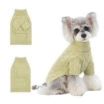 Suéter para cães Hó Pêng-iú Warm Winter Coat for Schnauzer M Green