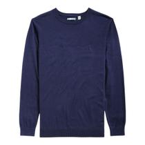 Suéter Reserva Gola Careca Tricot Masculino Azul Marinho Suéter Reserva Gola Careca Tricot Masculino Azul Marinho