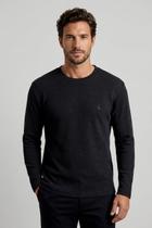 Suéter Reserva Masculino Textura Duna Preto - Cor Preto - Tamanho L/G