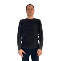 Suéter Sallo Tricô Confort Preto 8113 Suéter Sallo Tricô Confort Preto 8113