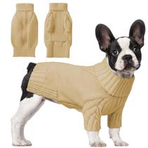 Suéter térmico quente de gola alta AURUZA para cães pequenos, médios e grandes Suéter térmico quente de gola alta AURUZA para cães pequenos, médios e grandes
