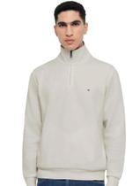 Suéter TH Essential Cotton Half Zip Mock - MW0MW37331