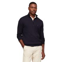 Suéter Tommy Hilfiger Essential Cotton com zíper - Masculino