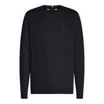 Suéter Tommy Hilfiger Manga Longa Classic Cable Crew