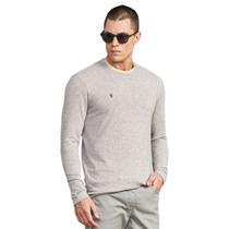 Suéter Tricô Leve Masculino Gola Redonda