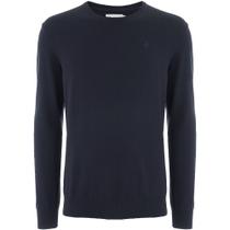 Suéter Tricot Dudalina Basic Ou24 Marinho Masculino