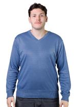 Suéter Tricôt Gola V Masculino Broken Rules 590204 Azul