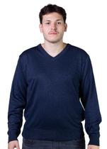 Suéter Tricôt Gola V Masculino Broken Rules 590204 Marinho