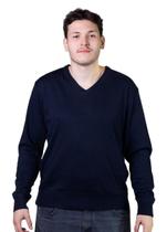 Suéter Tricôt Gola V Masculino Broken Rules 590204 Petróleo