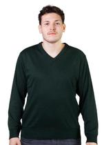 Suéter Tricôt Gola V Masculino Broken Rules 590204 Verde