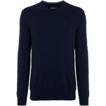 Suéter Tricot Individual Basic In24 Marinho Masculino