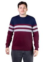 Suéter Tricôt Masculino Broken Rules 590166 Marinho