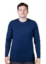 Suéter Tricôt Masculino Broken Rules 590200 Azul Suéter Tricôt Masculino Broken Rules 590200 Azul