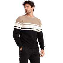 Suéter Tricôt Masculino Broken Rules 590232 Preto