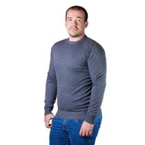 Suéter Tricôt Masculino Dixie 87090122 Chumbo Suéter Tricôt Masculino Dixie 87090122 Chumbo