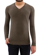 Suéter Tricot Slim Masculino Ogochi 005511003 Verde