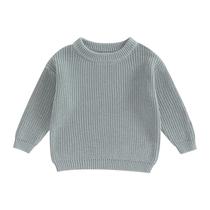 Suéter Yoawdats Toddler Baby, pulôver de malha de manga comprida Suéter Yoawdats Toddler Baby, pulôver de malha de manga comprida