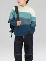 Suéteres De Inverno Para Meninos, Pullover Estiloso De Outono/Inverno, Estilo Coreano Para Meninos