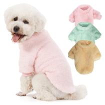 Suéteres para cães Kyaringtso, pacote com 3 casacos de inverno macios e quentes Suéteres para cães Kyaringtso, pacote com 3 casacos de inverno macios e quentes