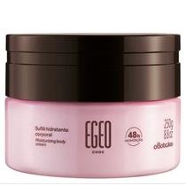 Suflê Hidratante Desodorante Corporal Egeo Choc, 250g