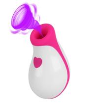 Sugador Clitoriano Heart 7 Velocidades Vibrador Feminino Sugador de Clitóris Super Potente