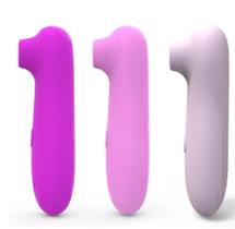 Sugador De Clitóris 10 Níveis De Sucção Silicone Aveludado Roxo - Hard