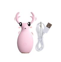 Sugador de Clitóris Alce 10 Velocidades Potente e Discreto USB Rosa - QC