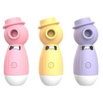 Sugador de Clitóris Billy Roxo 12 Modos de Pulsação em Silicone 9,9cm x 5,2cm Recarregável