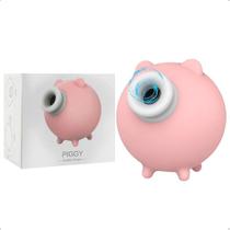 Sugador de Clitóris e Mamilos Porquinho 10 Modos de Velocidade Piggy S-Hande