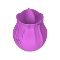 Sugador de Clitoris Formato de Rosa Recarregável 10 Modos de Vibração Tulipa Lovetoys Sugador de Clitoris Formato de Rosa Recarregável 10 Modos de Vibração Tulipa Lovetoys