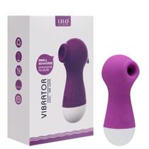 Sugador de Clitóris Pocotó Lilo Roxo 10 Modos de Pulsação Em Silicone
