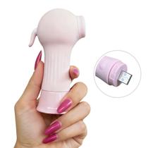 Sugador De Clítoris Vibrador Clitoriano Sucção Recarregável