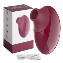 Sugador de Clitóris Vibrador Feminino Estimulador Potente Silencioso Ruby - 9 Velocidades - QC