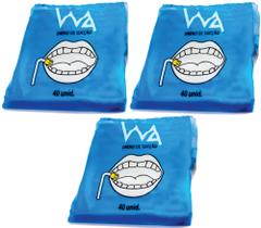 Sugador Descartável Kit Com 120Unid (3 Pct Com 40) Sugador Descartável Kit Com 120Unid (3 Pct Com 40)