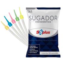 Sugador Endodôntico Atóxico Descartável (SSPLUS) - Pacote com 20 Unidades
