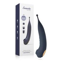 Sugador Estimulador Vibratório Multivelocidade Recarregável Sensevibe Double - A Sós Sugador Estimulador Vibratório Multivelocidade Recarregável Sensevibe Double - A Sós