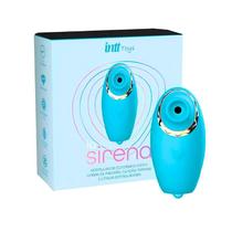 Sugador La Sirena Vibrador de Clitóris e Estimulador de Língua Linha Wellness Intt Azul