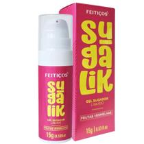 Sugalik Gel Sugador Liquido Beijavel Frutas Vermelhas Potencializa Sensação 15g - Feitiços