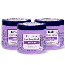 Sugar Scrub Dr. Teal's Lavender com manteiga de karité 570 ml (pacote com 3)
