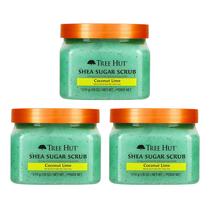 Sugar Scrub Tree Hut Coconut Lime 532ml (pacote com 3)