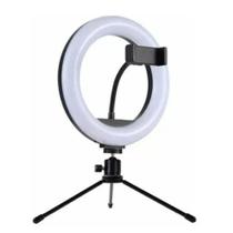 Sugestão de nome: Ring Light De Mesa Iluminador De Led Tripe - Utimix