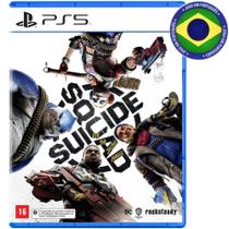 Suicide Squad Esquadrão Suicida Ps5 Mídia Física Dublado em Português Playstation 5