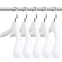 Suit Hangers DEDU, pacote com 10, plástico antiderrapante, 45 cm