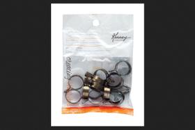Sujetador para Cortinas Kenney Anillo de Bronce 7/8" Paquete de 14 Sujetador para Cortinas Kenney Anillo de Bronce 7/8" Paquete de 14