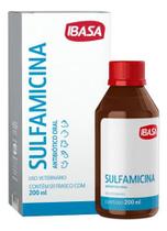 Sulfamicina Para Aves Ibasa Pet 200ml - Envio Imediato Sulfamicina Para Aves Ibasa Pet 200ml - Envio Imediato